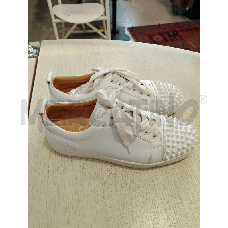 SCARPE DONNA CHRISTIAN LOUBUTIN BIANCHE BORCHE PUNTA  | Mercatino dell'Usato San giovanni teatino 2