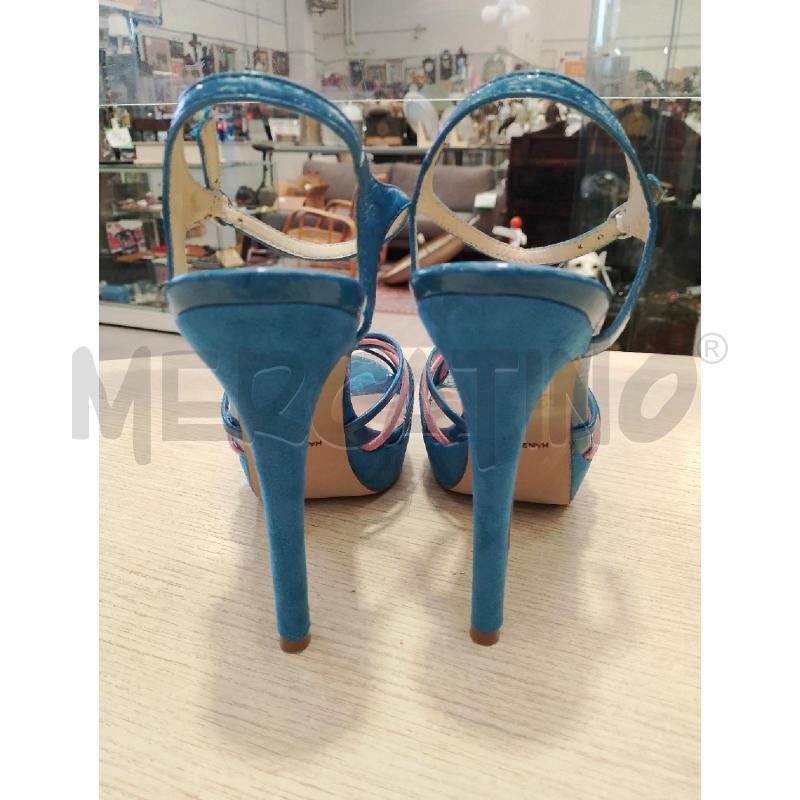 SCARPE DONNA CINTI AZZURRE ROSA N 38 | Mercatino dell'Usato San giovanni teatino 3