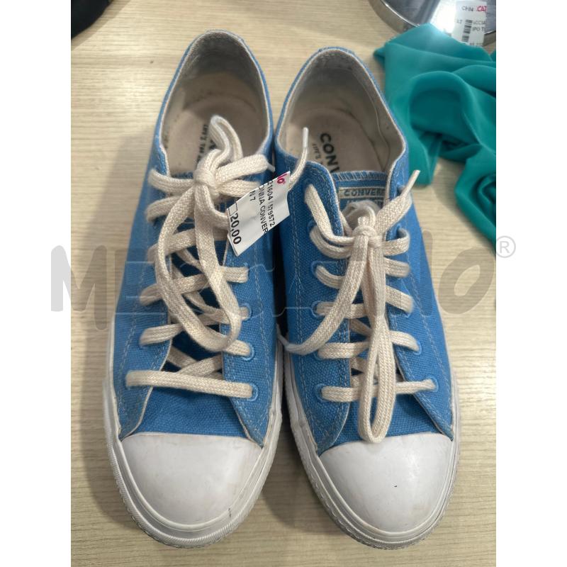 SCARPE DONNA CONVERSE AZZURRE N 7 | Mercatino dell'Usato San giovanni teatino 1