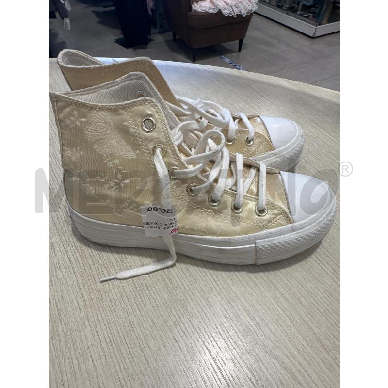 SCARPE DONNA CONVERSE DORATE 4 1/2 | Mercatino dell'Usato San giovanni teatino 2