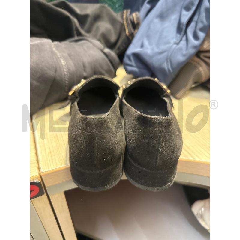 SCARPE DONNA ELVIO ZANON NERE FRANGE BORCHIETTE  | Mercatino dell'Usato San giovanni teatino 3