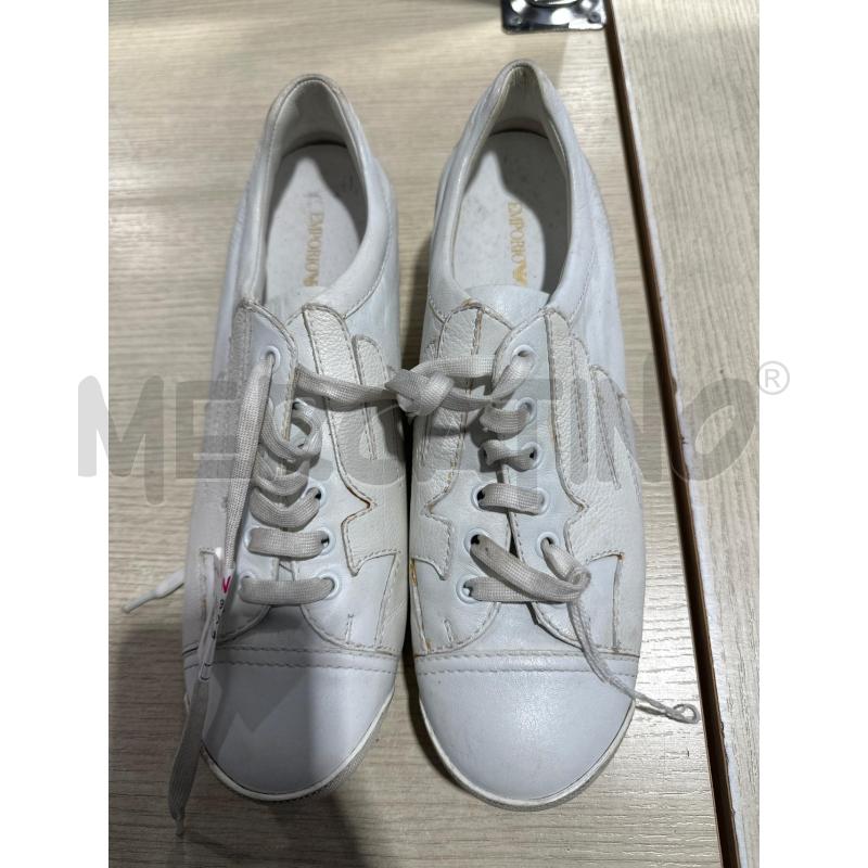 SCARPE DONNA EMPORIO ARMANI BIANCHE | Mercatino dell'Usato San giovanni teatino 1