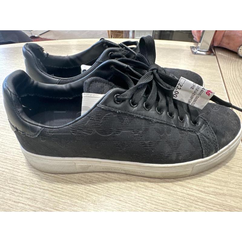 SCARPE DONNA EMPORIO ARMANI NERE  | Mercatino dell'Usato San giovanni teatino 2