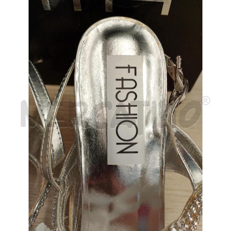 SCARPE DONNA FASHION ARGENTATE N 40 | Mercatino dell'Usato San giovanni teatino 3
