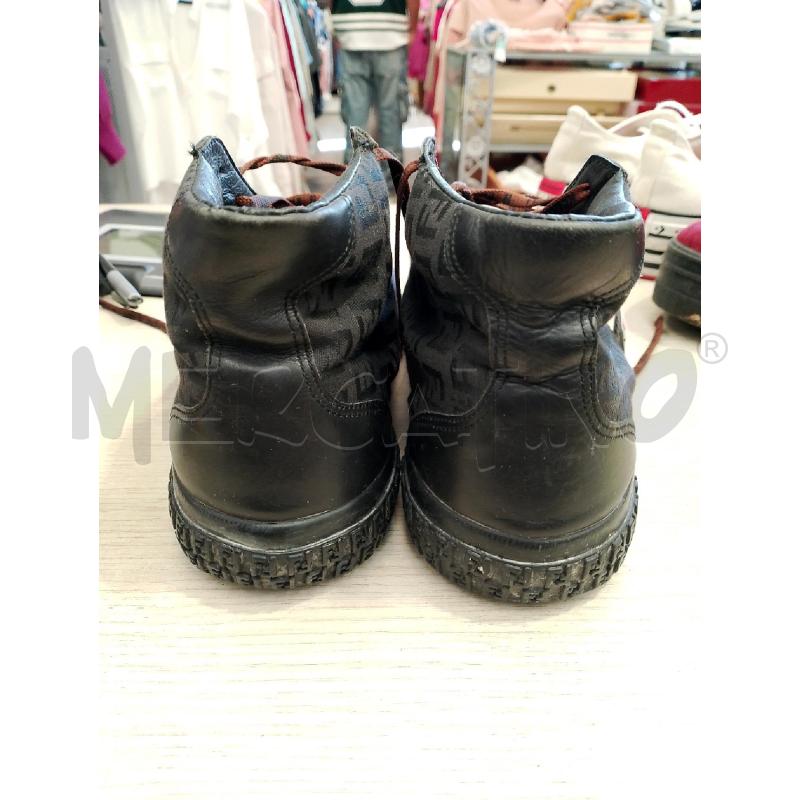 SCARPE DONNA FENDI NERE LACCI MARRONI | Mercatino dell'Usato San giovanni teatino 3