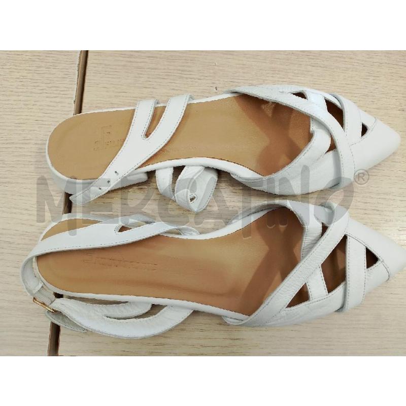 SCARPE DONNA FILIPPO FORTE BIANCHE  | Mercatino dell'Usato San giovanni teatino 1