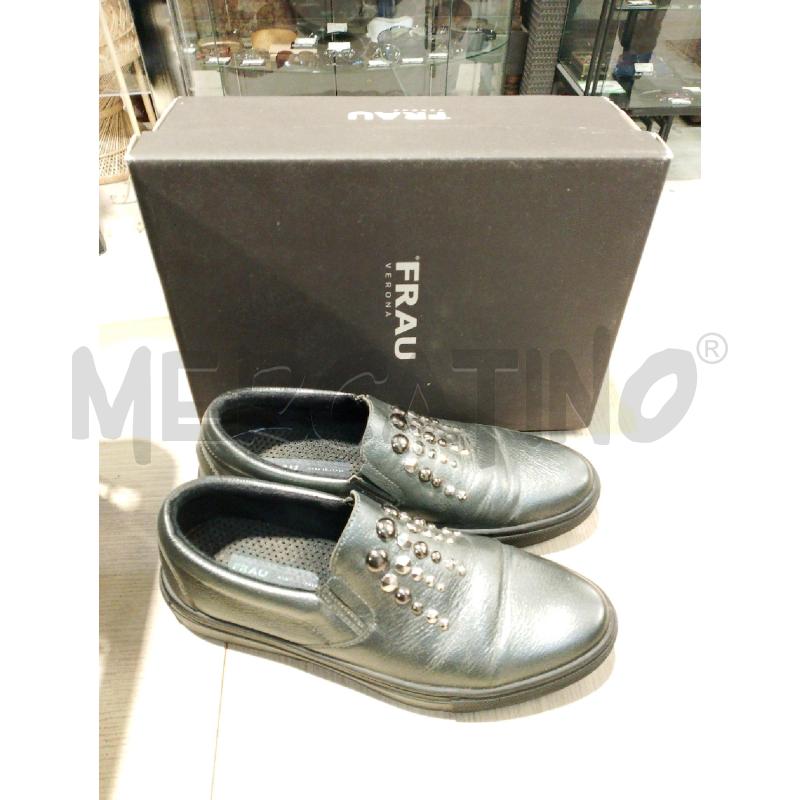 SCARPE DONNA FRAU GRIGIE BORCHIETTE  | Mercatino dell'Usato San giovanni teatino 1