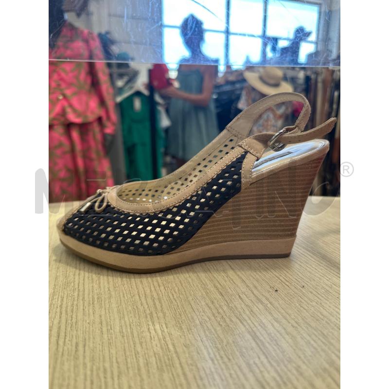 SCARPE DONNA GEOX ZEPPA BEIGE BLU | Mercatino dell'Usato San giovanni teatino 1