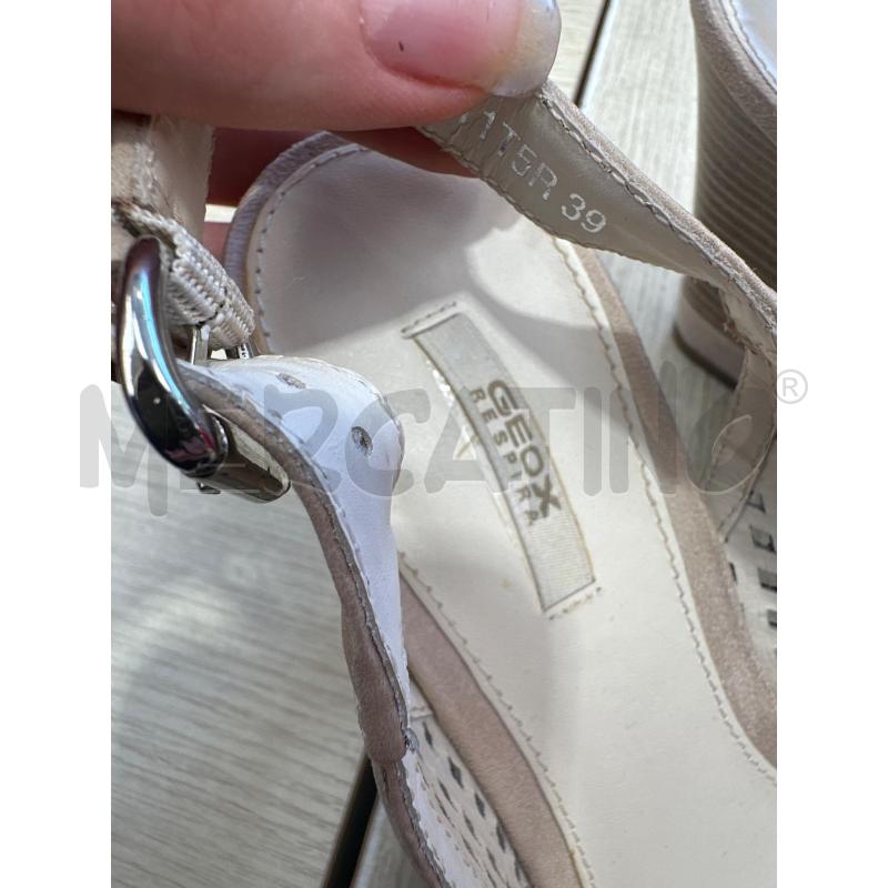 SCARPE DONNA GEOX ZEPPA BEIGE BLU | Mercatino dell'Usato San giovanni teatino 3