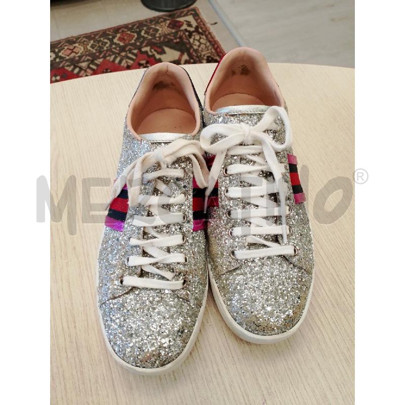 SCARPE DONNA GUCCI GLITTER N 38 | Mercatino dell'Usato San giovanni teatino 2