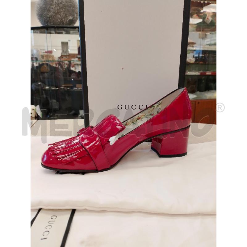 SCARPE DONNA GUCCI ROSSE LUCIDE N 38.5 | Mercatino dell'Usato San giovanni teatino 1