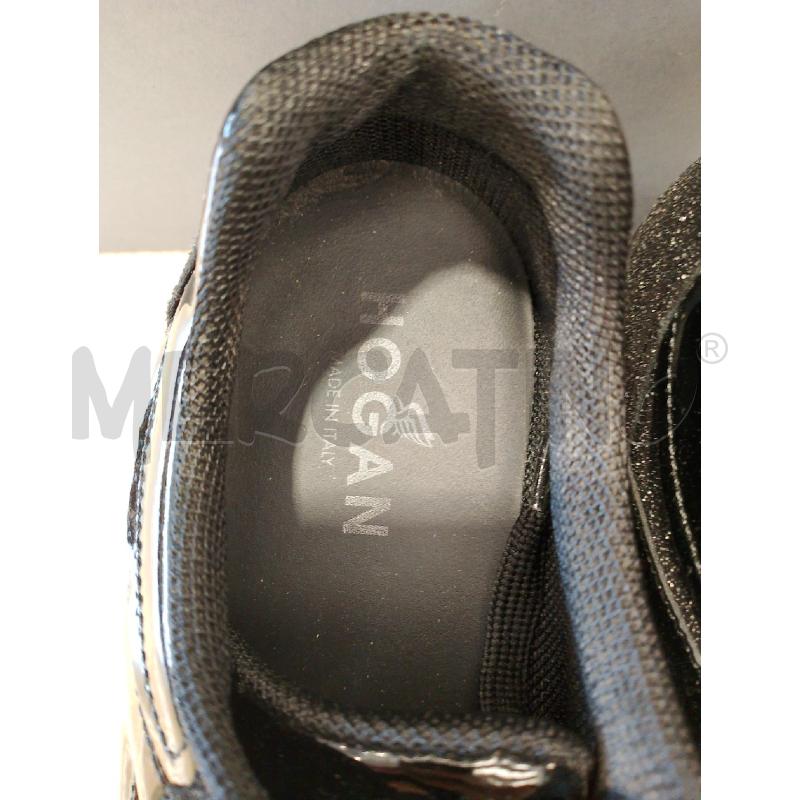 SCARPE DONNA HOGAN NERE BRILLANTINATE N 37.5 | Mercatino dell'Usato San giovanni teatino 3