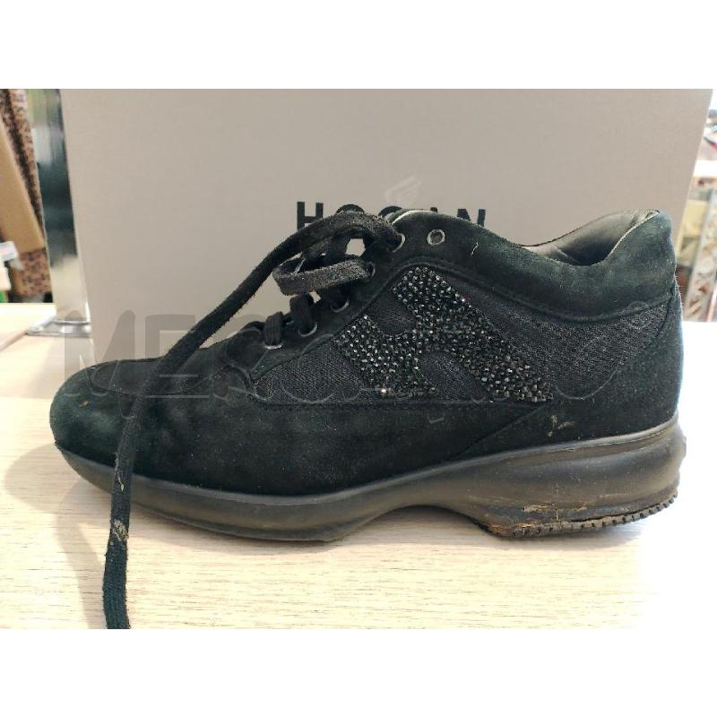 SCARPE DONNA HOGAN NERE STRASS  | Mercatino dell'Usato San giovanni teatino 1