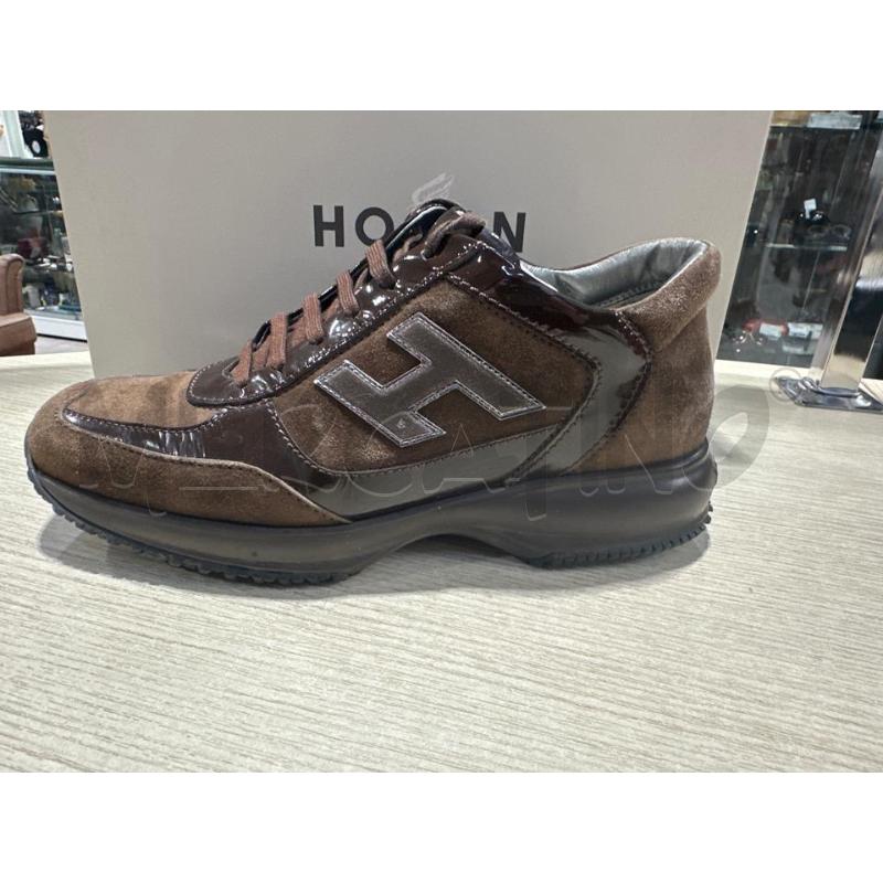 SCARPE DONNA HOOGAN MARRONI DETT LUCIDO  | Mercatino dell'Usato San giovanni teatino 1