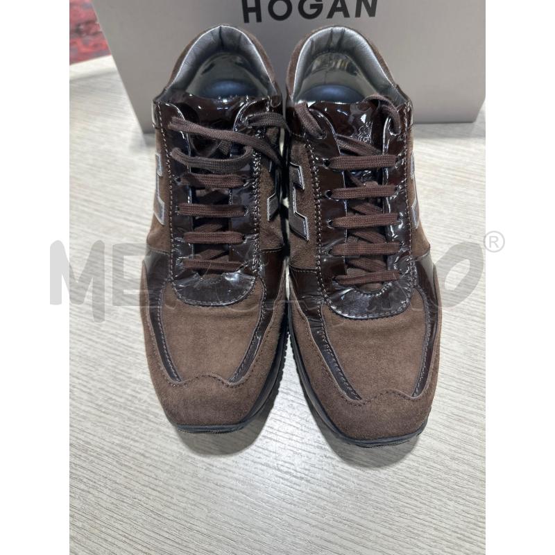 SCARPE DONNA HOOGAN MARRONI DETT LUCIDO  | Mercatino dell'Usato San giovanni teatino 3