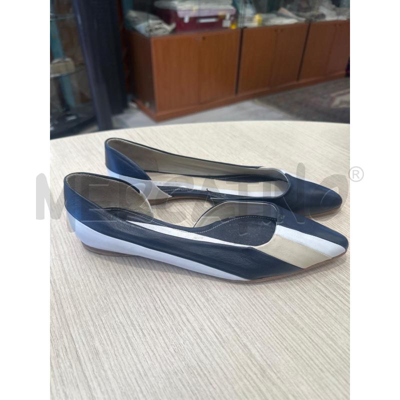 SCARPE DONNA JIL SANDER BALLERINE BIANCHE BLU BEIGE | Mercatino dell'Usato San giovanni teatino 1