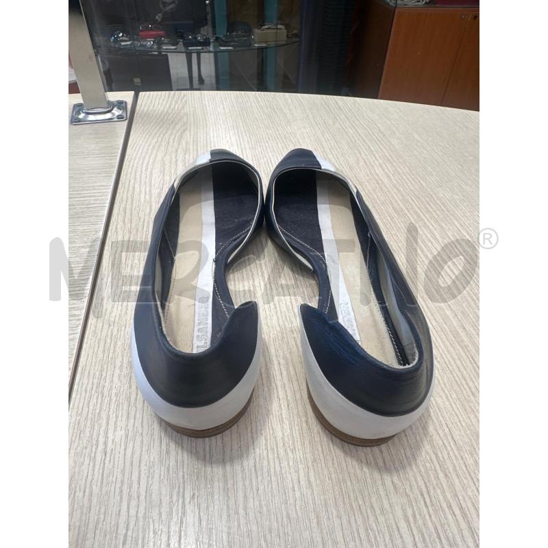 SCARPE DONNA JIL SANDER BALLERINE BIANCHE BLU BEIGE | Mercatino dell'Usato San giovanni teatino 4