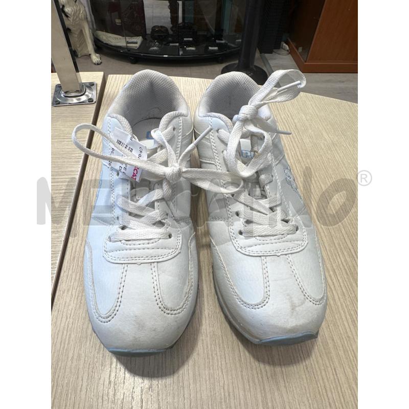 SCARPE DONNA KAPPA BIANCHE DETT AZZURRO TG 39 | Mercatino dell'Usato San giovanni teatino 2