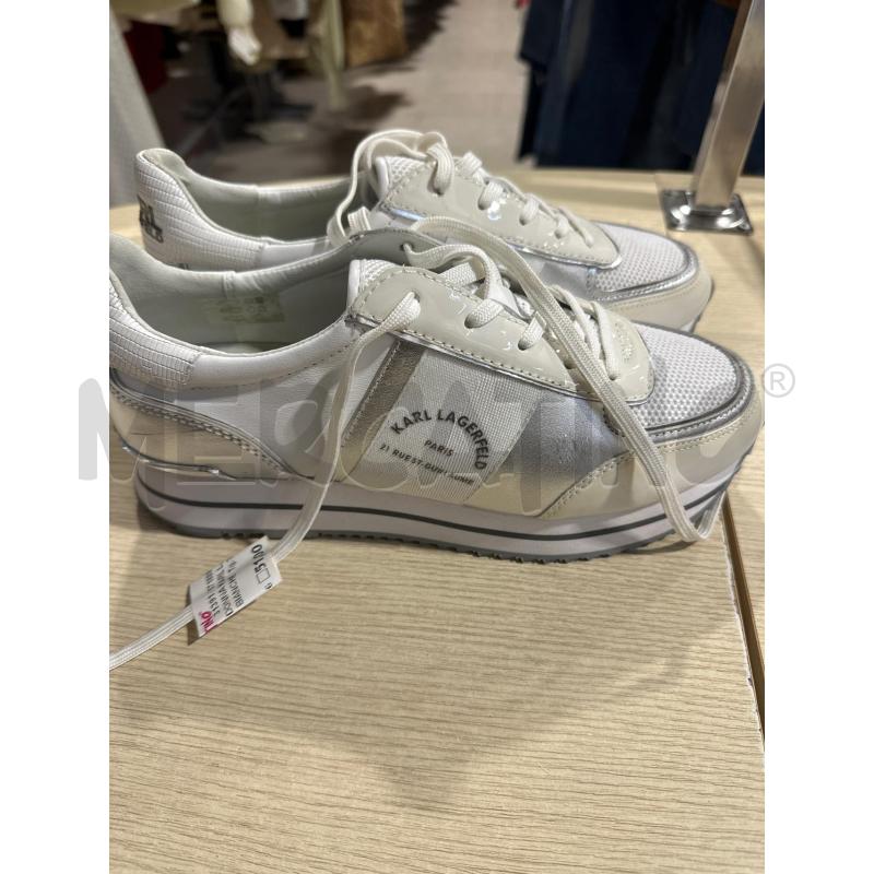 SCARPE DONNA KARL LAGERFIELD BIANCHE  | Mercatino dell'Usato San giovanni teatino 2