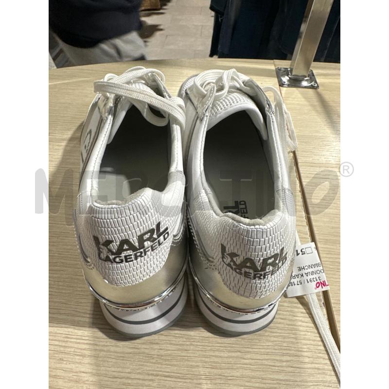 SCARPE DONNA KARL LAGERFIELD BIANCHE  | Mercatino dell'Usato San giovanni teatino 3