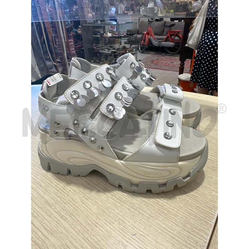 SCARPE DONNA LIU JO BIANCHE APERTE  | Mercatino dell'Usato San giovanni teatino 1