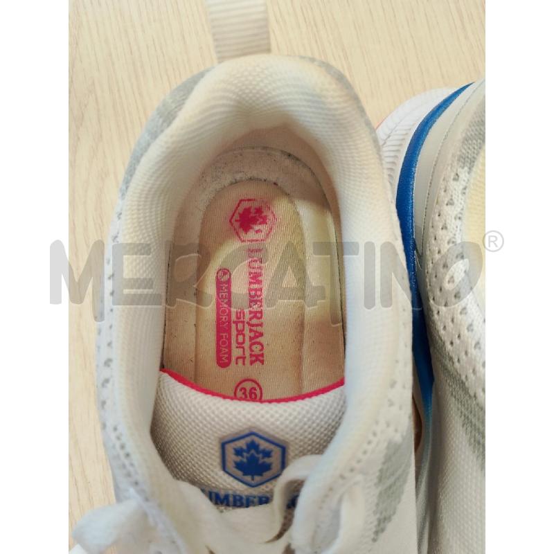 SCARPE DONNA LUMBERJACK BIANCHE N 36 | Mercatino dell'Usato San giovanni teatino 3