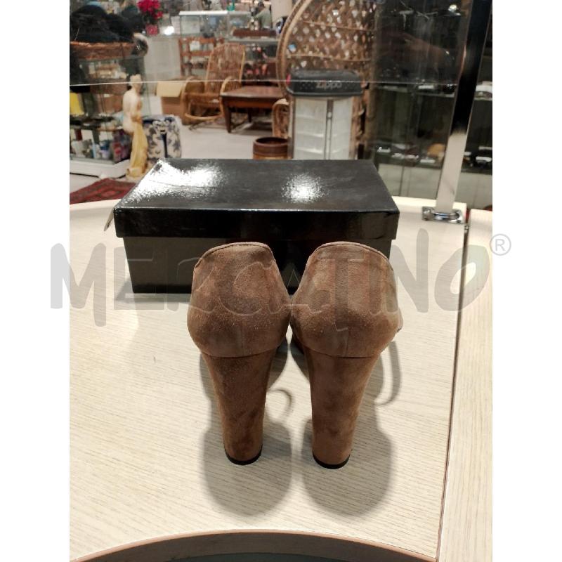 SCARPE DONNA MARRONI CAMOSCIO | Mercatino dell'Usato San giovanni teatino 3