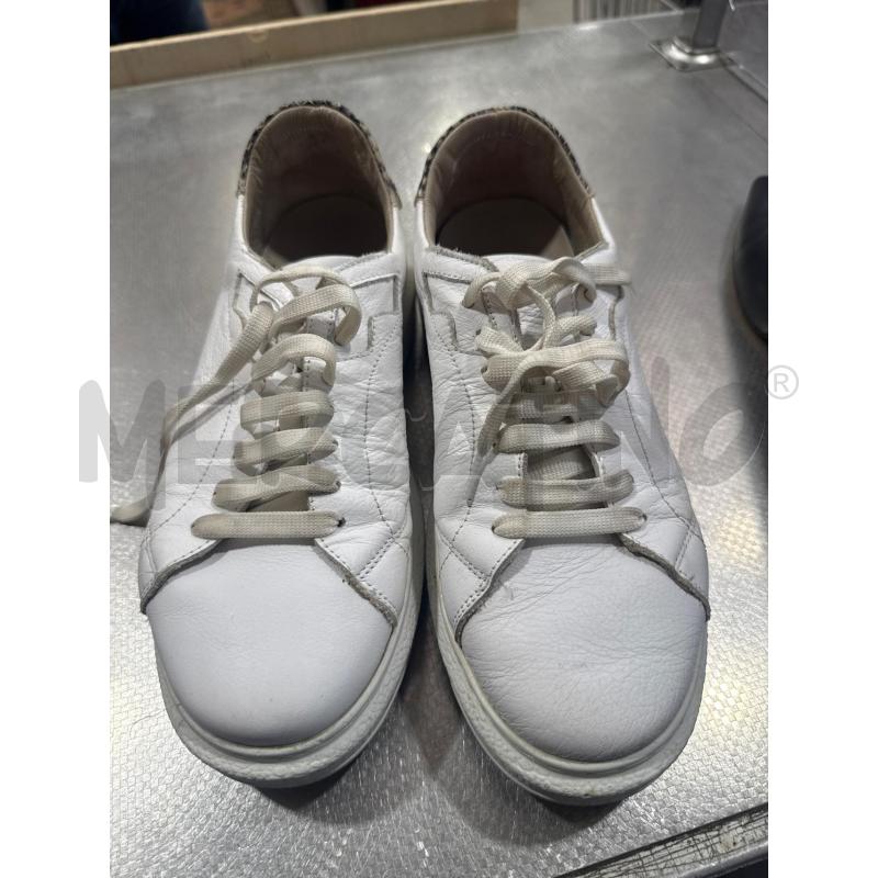 SCARPE DONNA MAURO FEDELI BIANCHE RETRO SERPENTATO | Mercatino dell'Usato San giovanni teatino 2