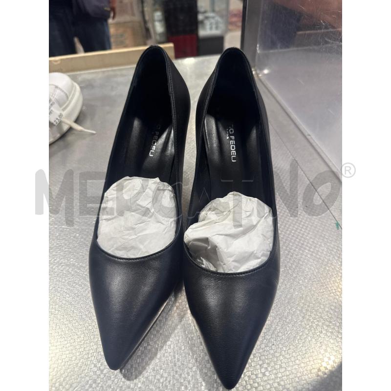 SCARPE DONNA MAURO FEDELI NERE TACCO  | Mercatino dell'Usato San giovanni teatino 2