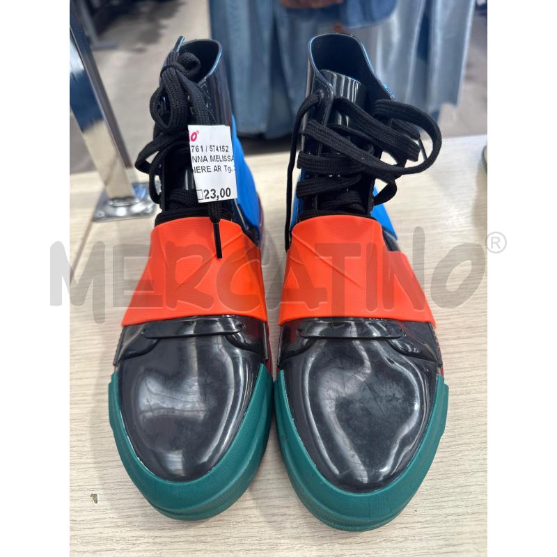 SCARPE DONNA MELISSA DA BARCA NERE ARANCIONI AXZZURRE VERDI | Mercatino dell'Usato San giovanni teatino 1