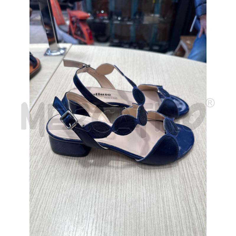 SCARPE DONNA MELLUSO BLU TACCO APERTE | Mercatino dell'Usato San giovanni teatino 1