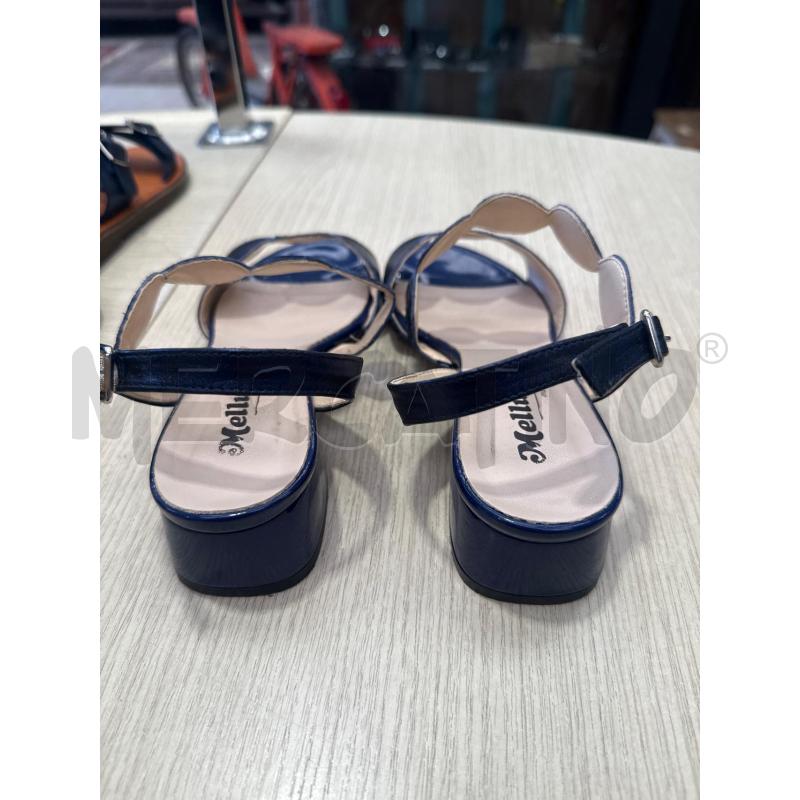 SCARPE DONNA MELLUSO BLU TACCO APERTE | Mercatino dell'Usato San giovanni teatino 3