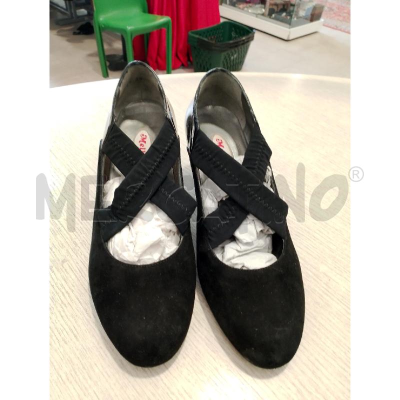 SCARPE DONNA MELLUSO NERE VELLUTATE LUCIDE | Mercatino dell'Usato San giovanni teatino 2