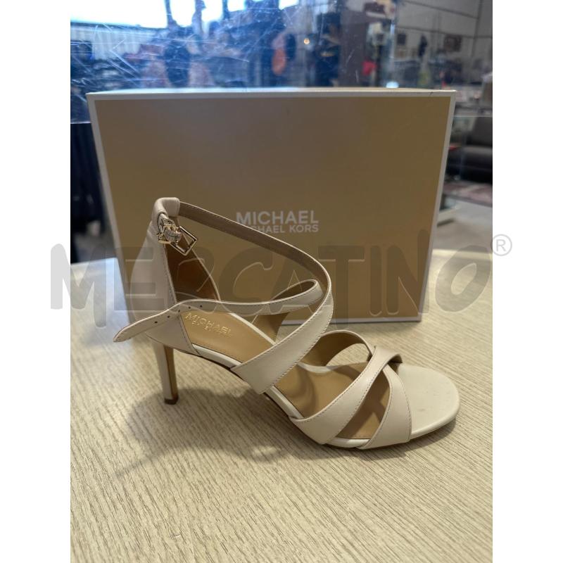 SCARPE DONNA MICHAEL KORS BIANCHE TACCO  | Mercatino dell'Usato San giovanni teatino 1