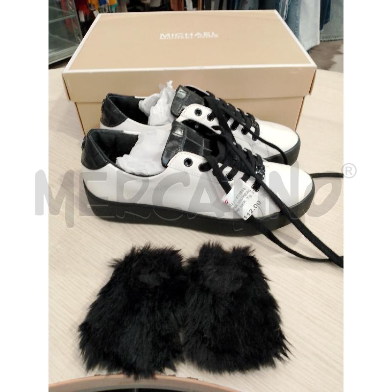 SCARPE DONNA MICHEAL KORS BIANCHE NERE  | Mercatino dell'Usato San giovanni teatino 1