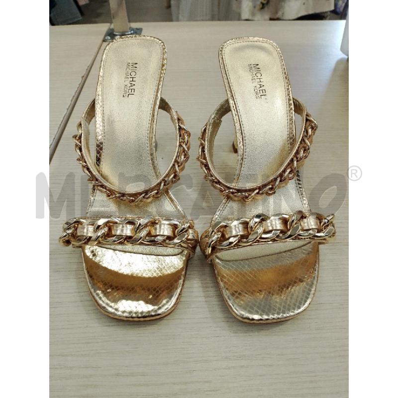 SCARPE DONNA MICHEAL KORS DORATE TACCO | Mercatino dell'Usato San giovanni teatino 2