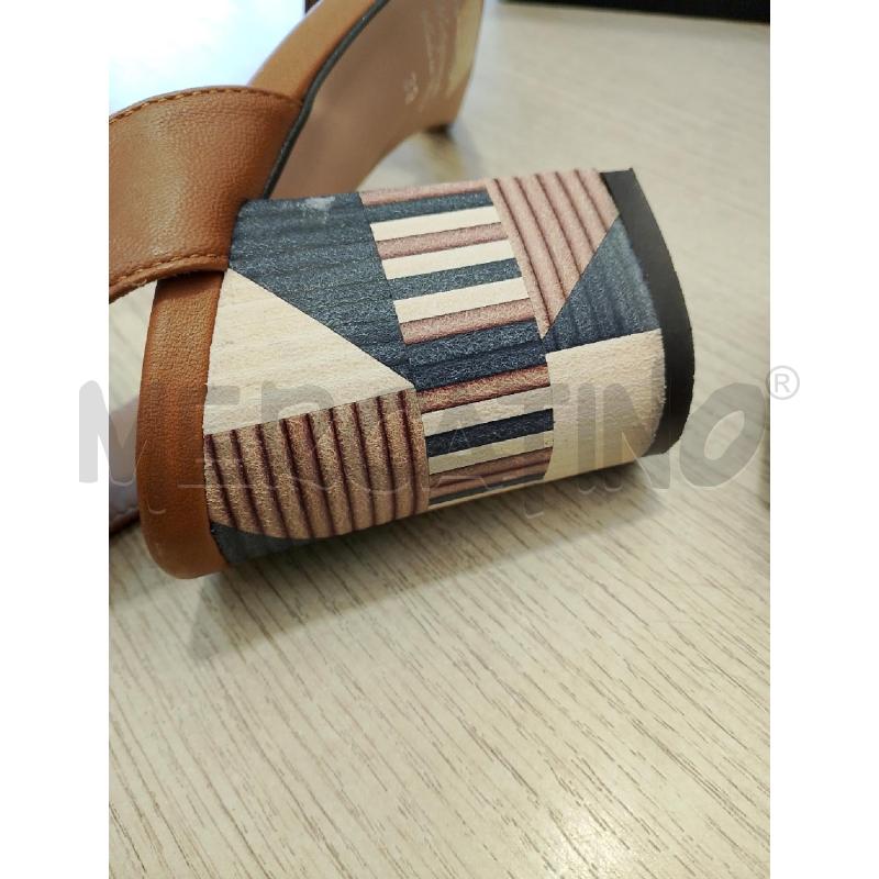 SCARPE DONNA MICHEL BATIC APERTE TACCO FANTASIA N 39 | Mercatino dell'Usato San giovanni teatino 3