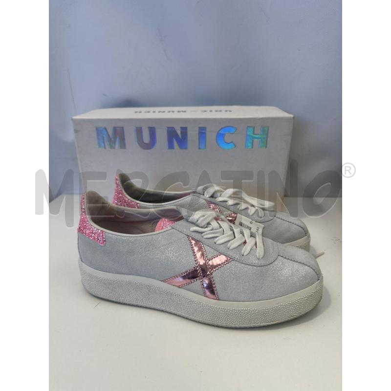 SCARPE DONNA MUNICH GRIGIO ROSA TG39 | Mercatino dell'Usato San giovanni teatino 1