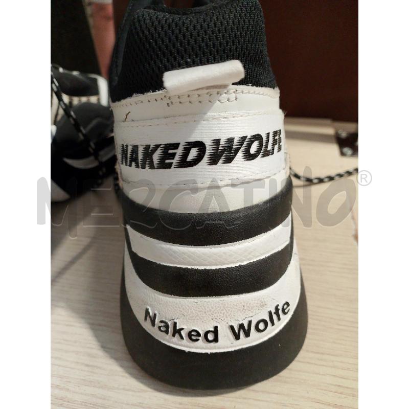 SCARPE DONNA NAKED WOLF NERE BIANCHE ZEBRATE | Mercatino dell'Usato San giovanni teatino 4