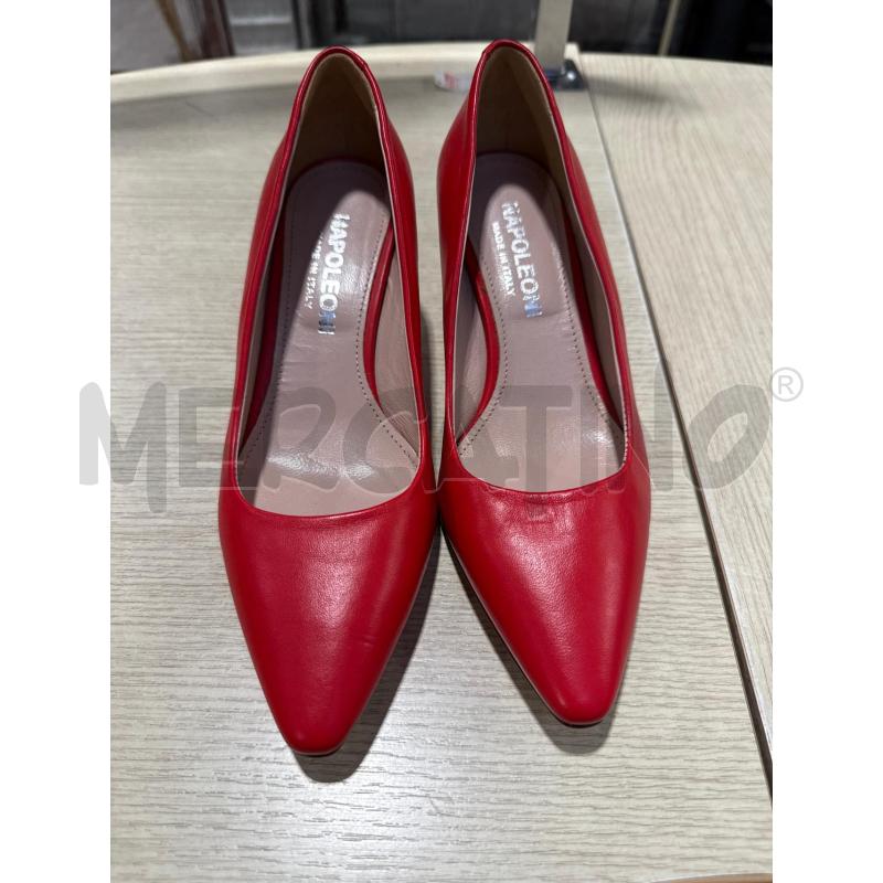 SCARPE DONNA NAPOLEONI ROSSE  | Mercatino dell'Usato San giovanni teatino 2