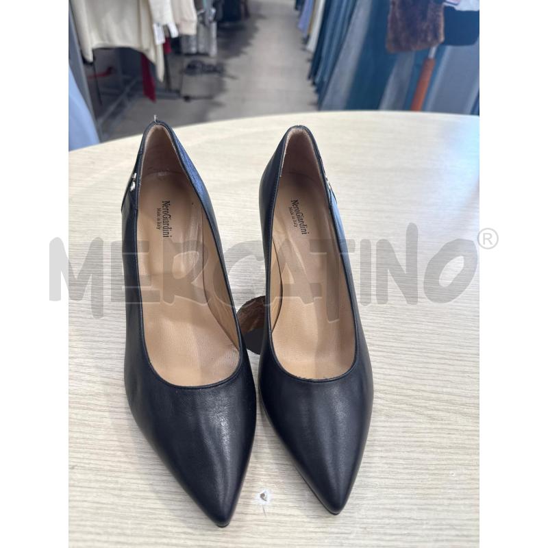 SCARPE DONNA NERO GIARDINI NERE TACCO | Mercatino dell'Usato San giovanni teatino 2