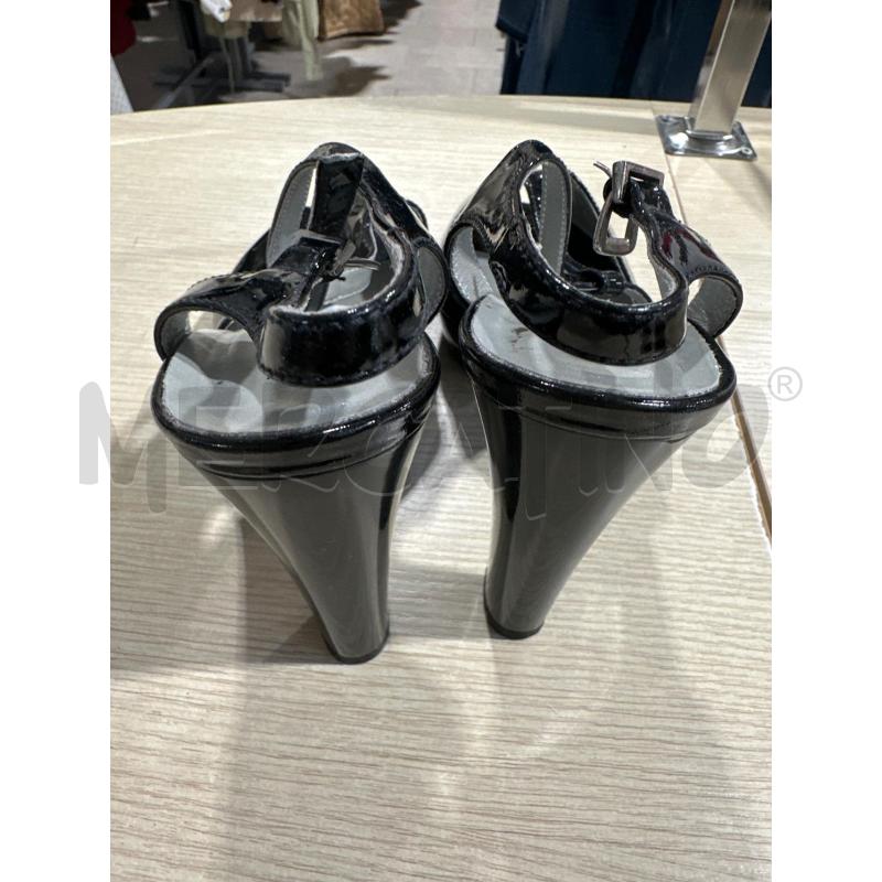 SCARPE DONNA NERO GIARDINI NERE VERNICE TACCO | Mercatino dell'Usato San giovanni teatino 3
