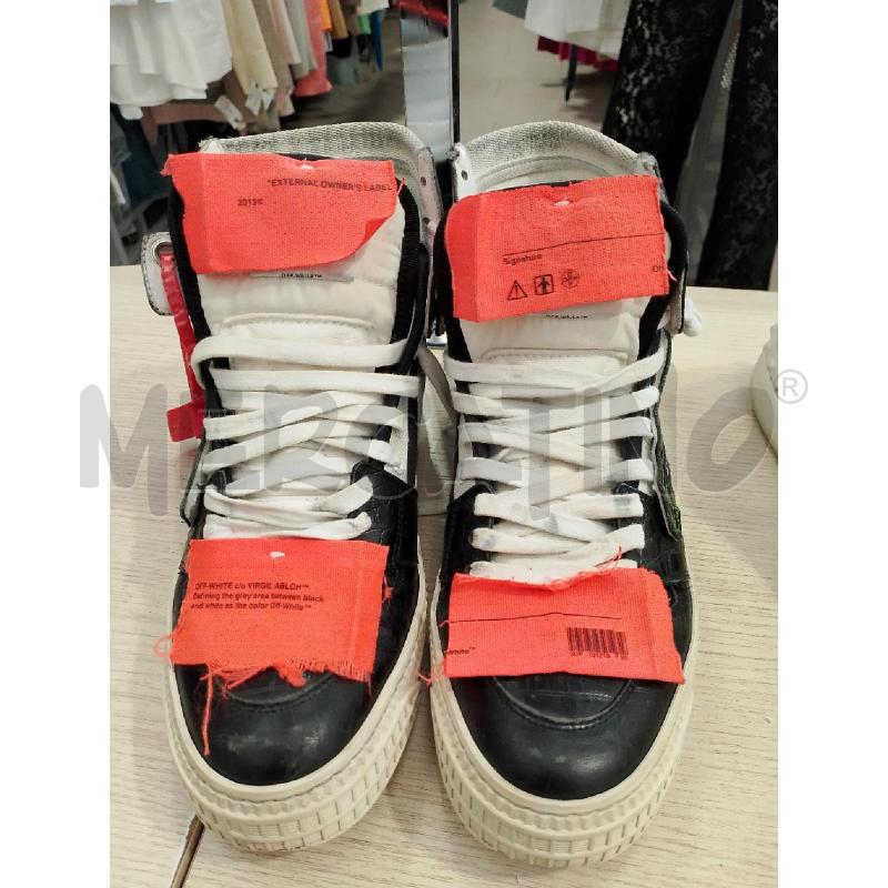 SCARPE DONNA OFF WHITE NERE BIANCHE ERANCIONI | Mercatino dell'Usato San giovanni teatino 2
