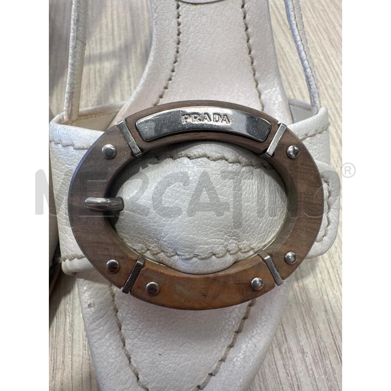 SCARPE DONNA PRADA BIANCHE  | Mercatino dell'Usato San giovanni teatino 3