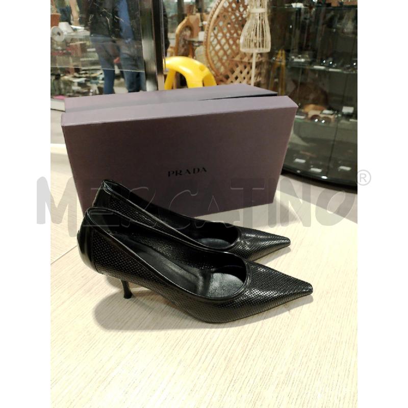 SCARPE DONNA PRADA NERE TRAFORATE  | Mercatino dell'Usato San giovanni teatino 1