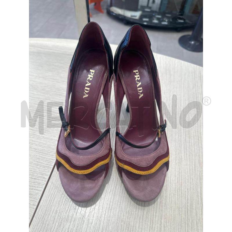 SCARPE DONNA PRADA ROSA FUCSIA GIALLE | Mercatino dell'Usato San giovanni teatino 2