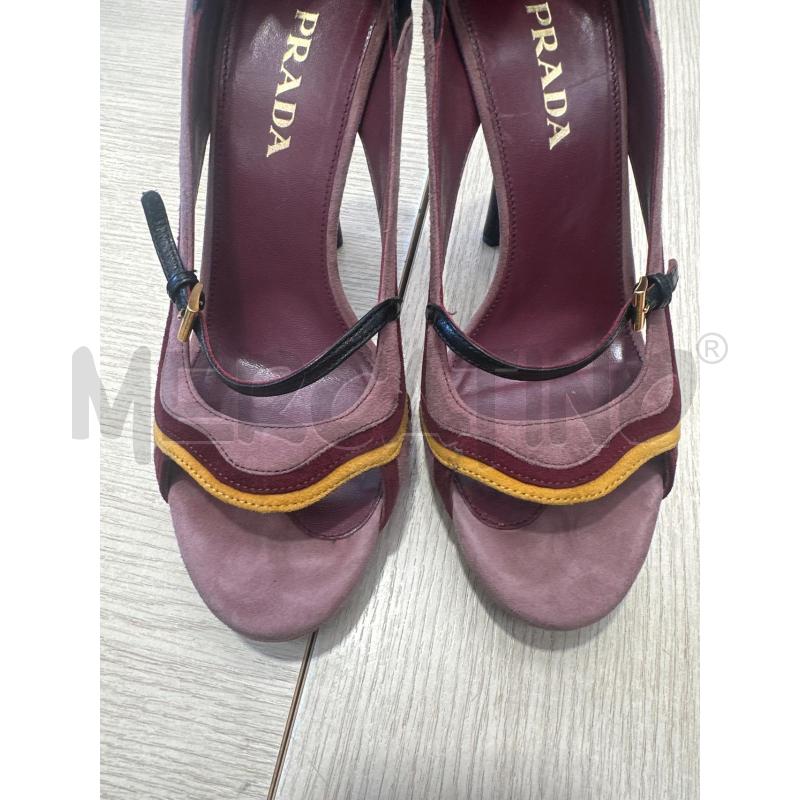 SCARPE DONNA PRADA ROSA FUCSIA GIALLE | Mercatino dell'Usato San giovanni teatino 4
