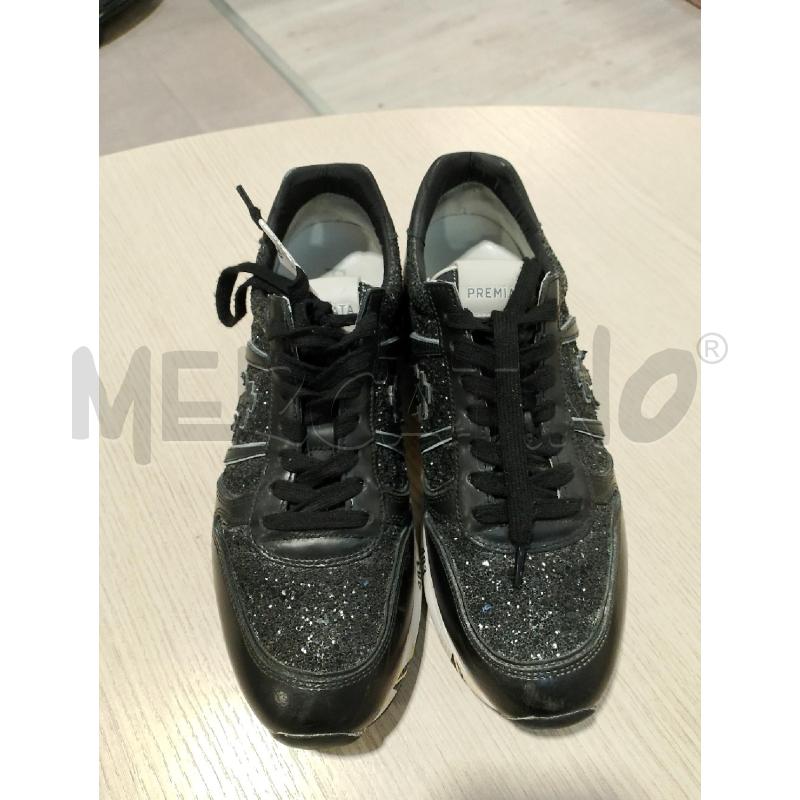SCARPE DONNA PREMIATA NERE GLITTER | Mercatino dell'Usato San giovanni teatino 3