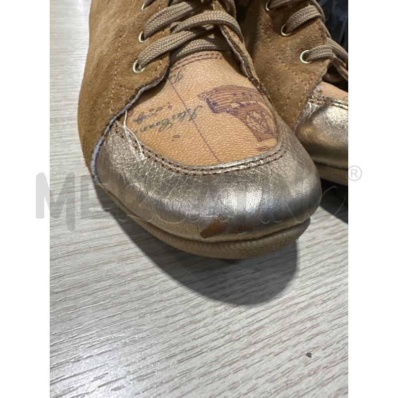 SCARPE DONNA PRIMA CLASSE BEIGE DORATE | Mercatino dell'Usato San giovanni teatino 4