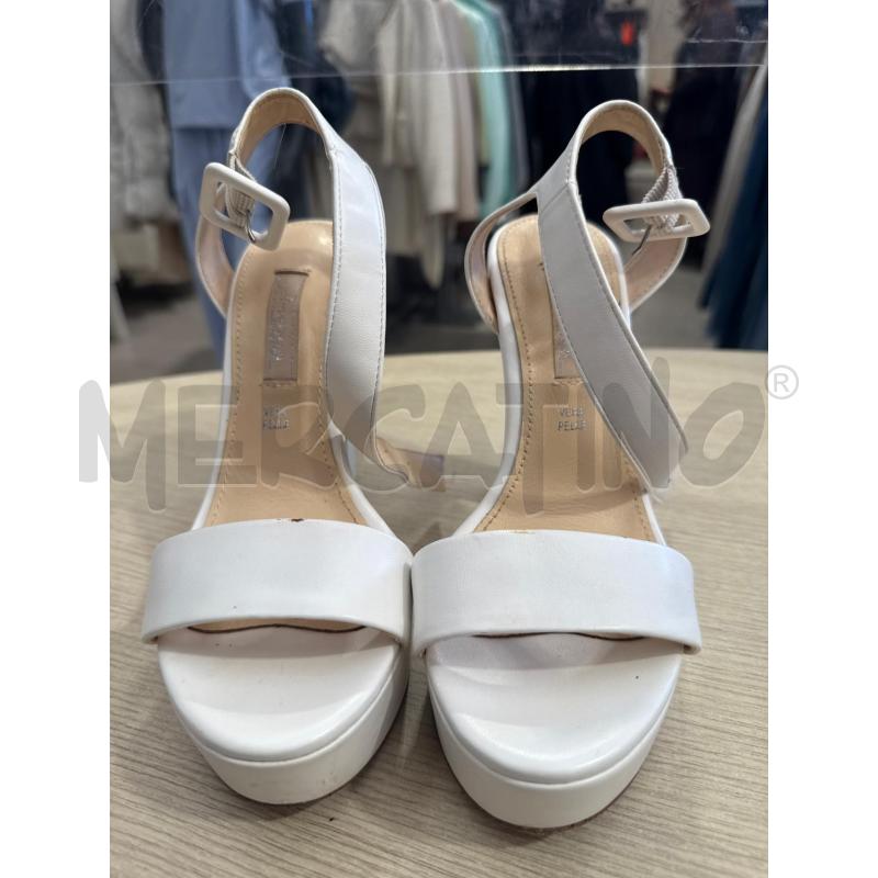 SCARPE DONNA PRIMA DONNA BIANCHE TACCO PELLE | Mercatino dell'Usato San giovanni teatino 2